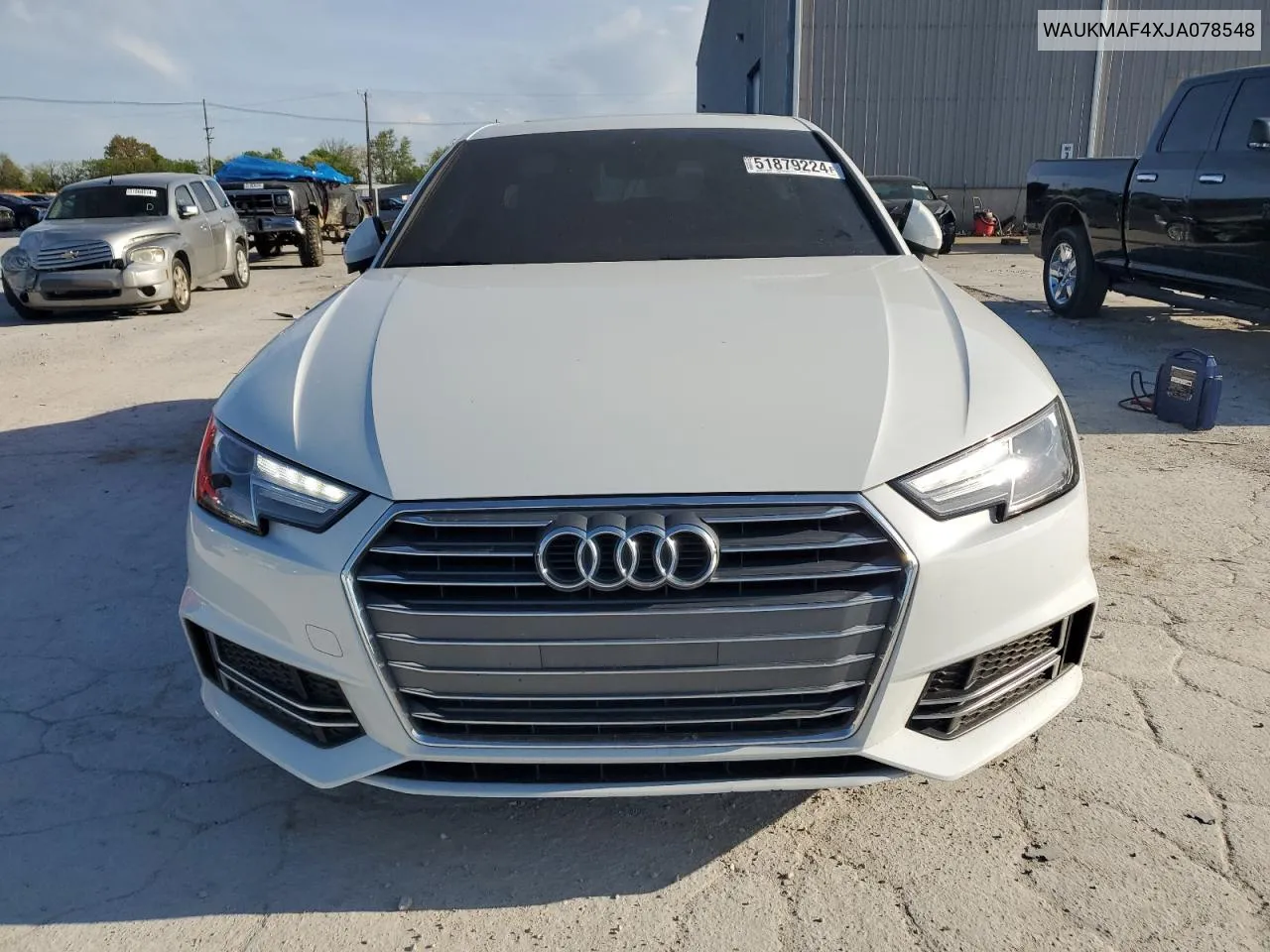 2018 Audi A4 Premium VIN: WAUKMAF4XJA078548 Lot: 51879224