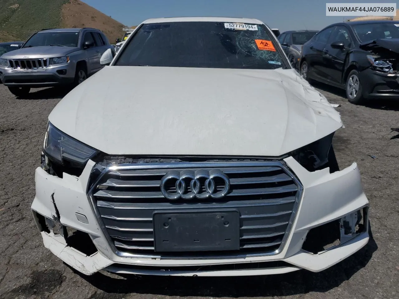 WAUKMAF44JA076889 2018 Audi A4 Premium