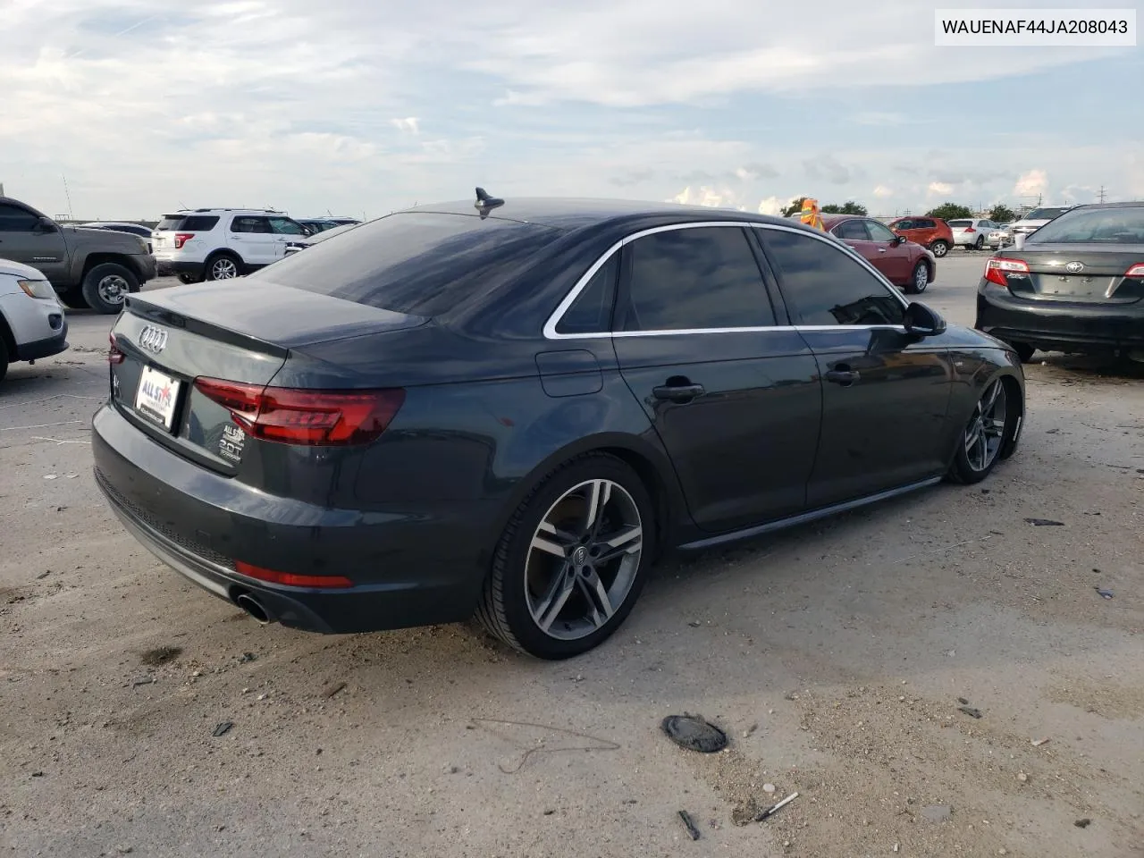 2018 Audi A4 Premium Plus VIN: WAUENAF44JA208043 Lot: 59528374