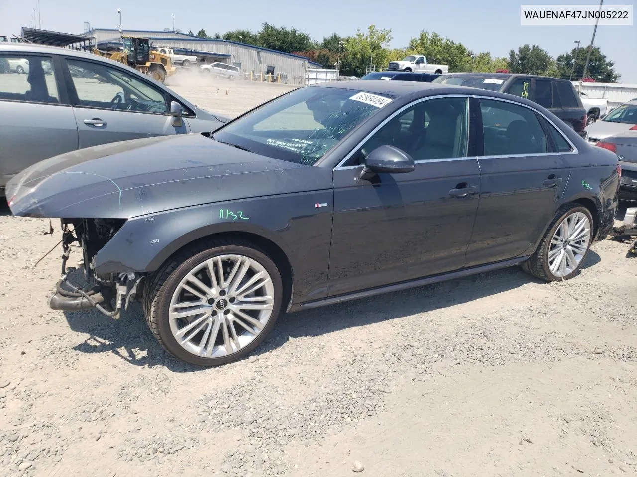 WAUENAF47JN005222 2018 Audi A4 Premium Plus