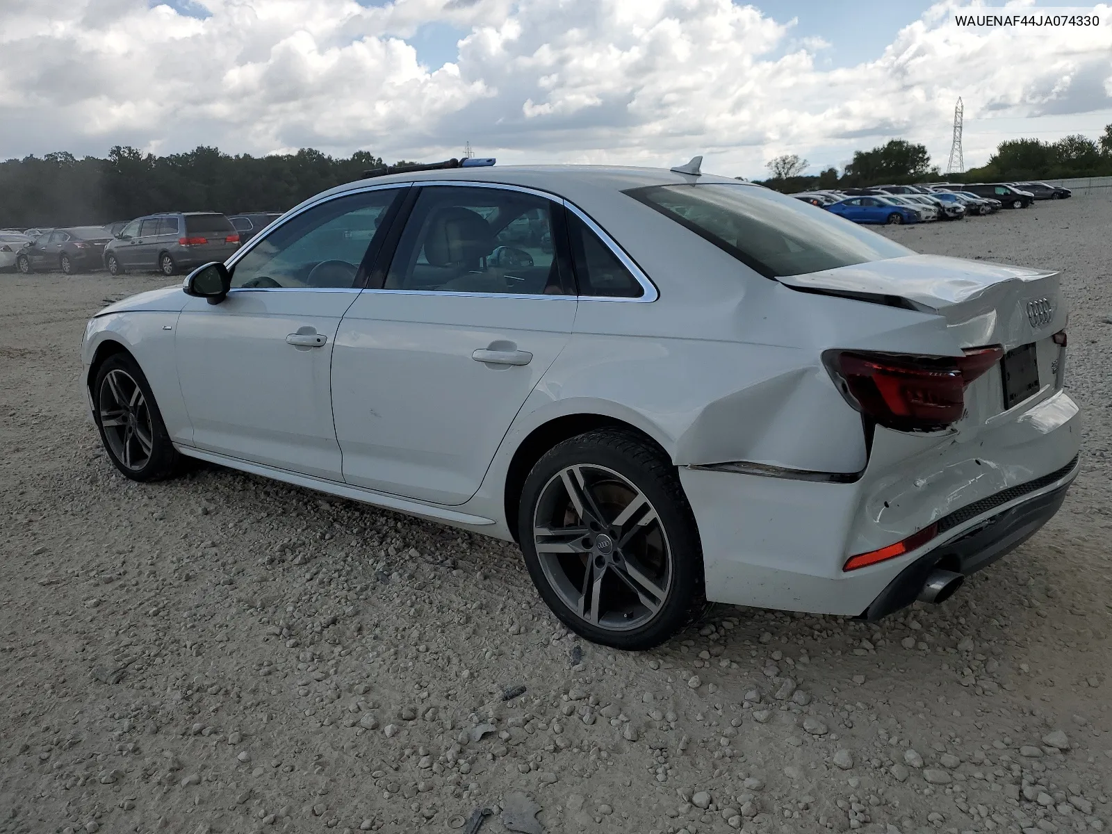 WAUENAF44JA074330 2018 Audi A4 Premium Plus