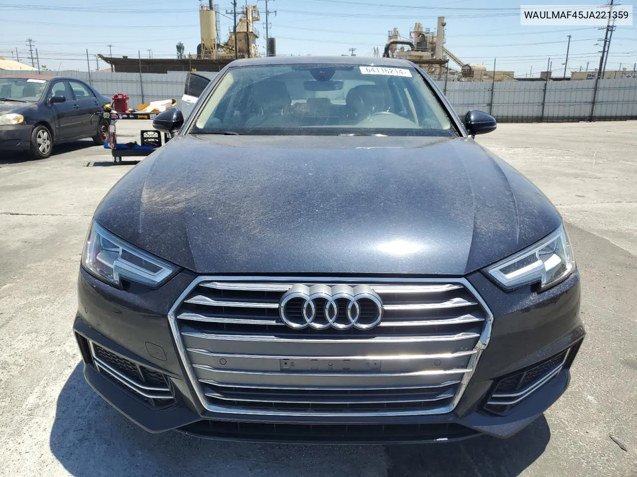 2018 Audi A4 Premium Plus VIN: WAULMAF45JA221359 Lot: 64116214