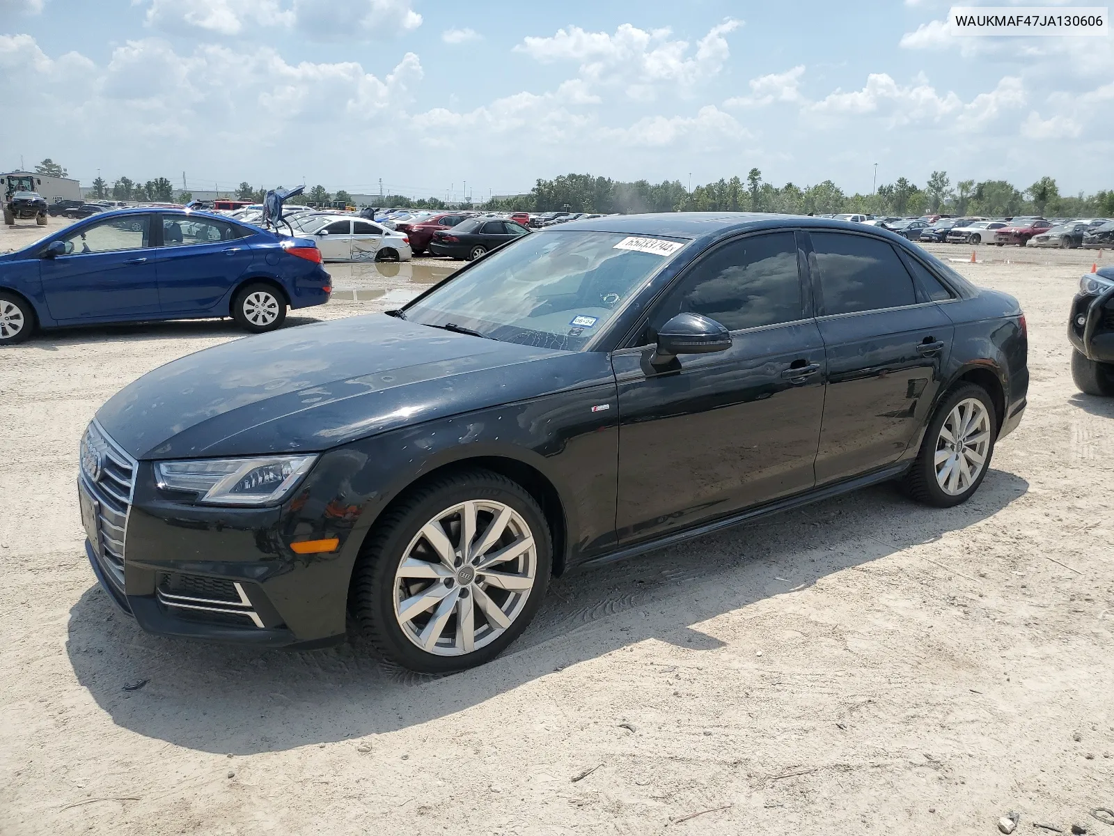 2018 Audi A4 Premium VIN: WAUKMAF47JA130606 Lot: 65033794