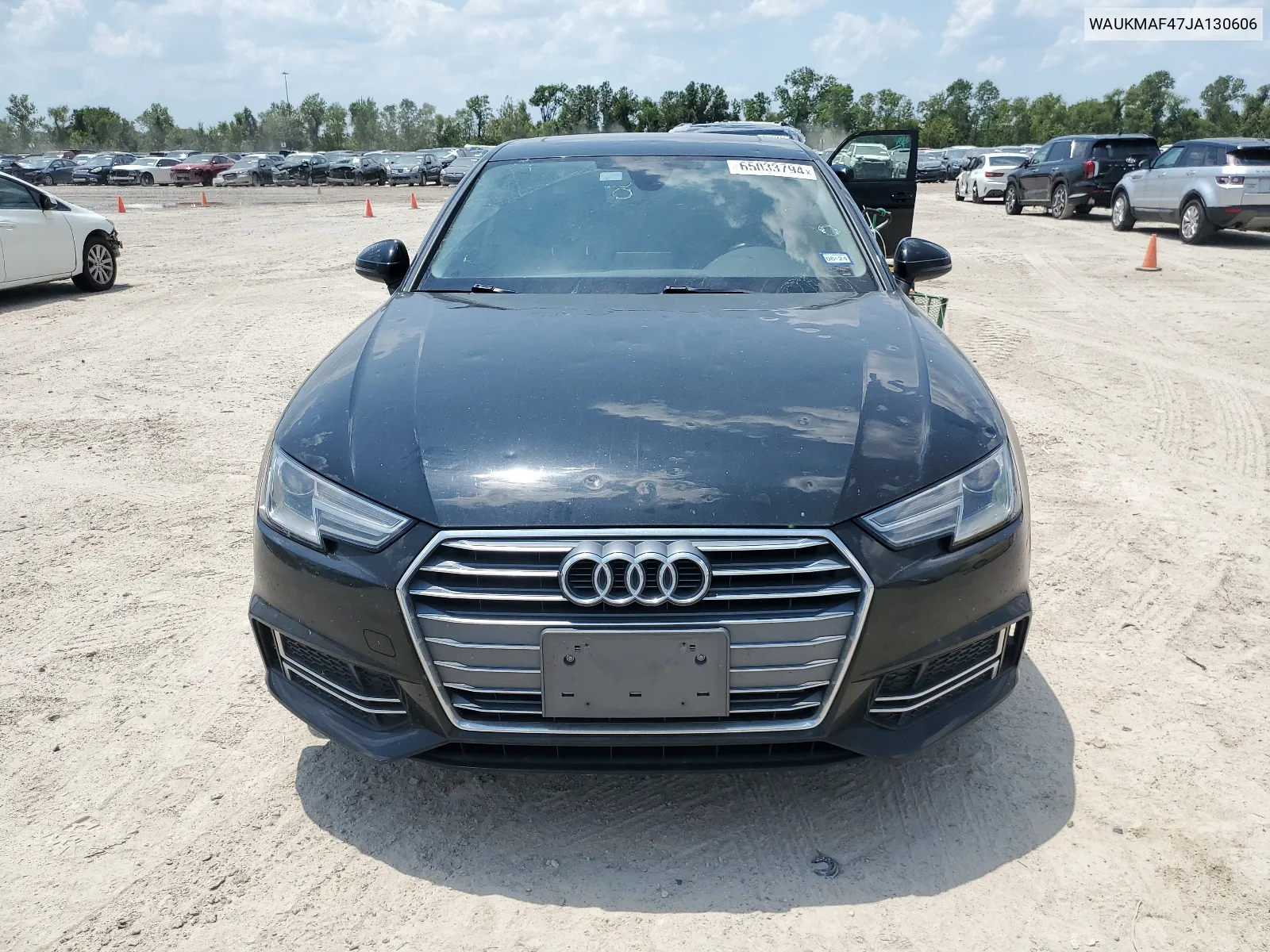 2018 Audi A4 Premium VIN: WAUKMAF47JA130606 Lot: 65033794