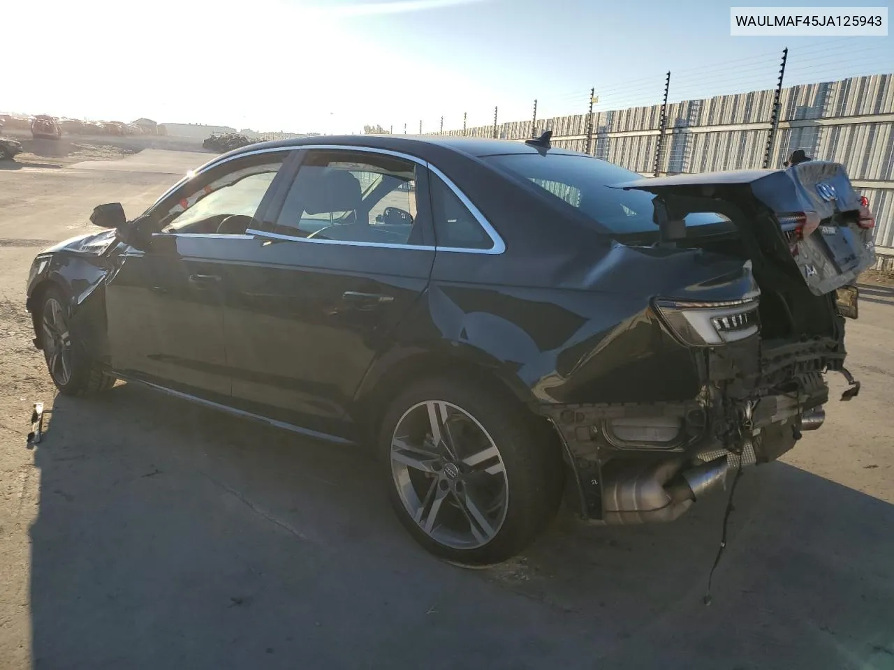 WAULMAF45JA125943 2018 Audi A4 Premium Plus