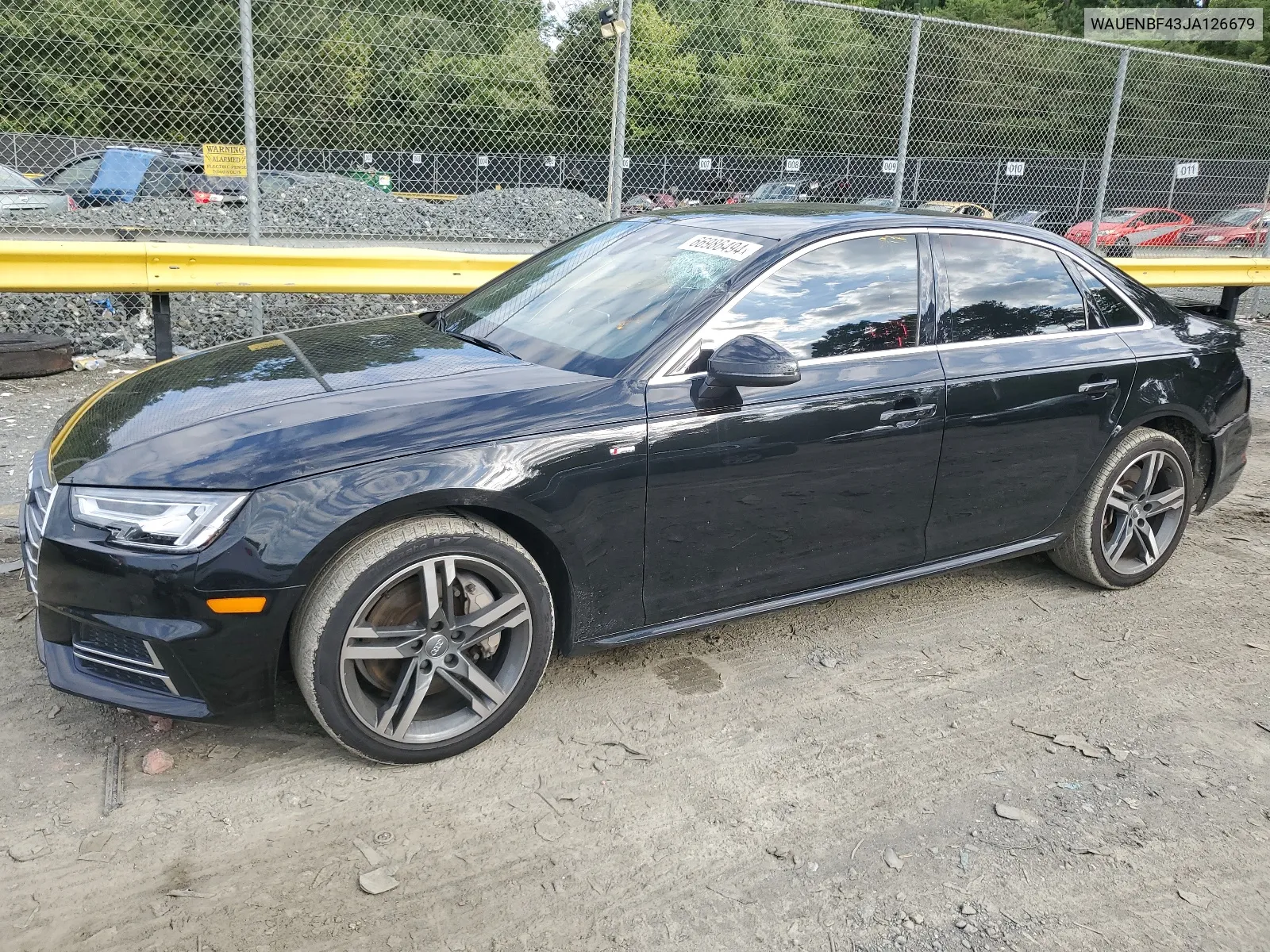 WAUENBF43JA126679 2018 Audi A4 Premium Plus