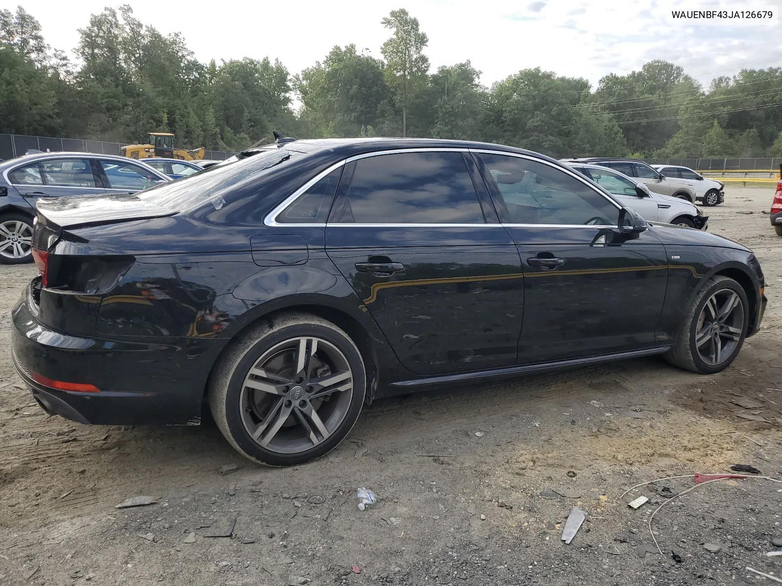 2018 Audi A4 Premium Plus VIN: WAUENBF43JA126679 Lot: 66986494