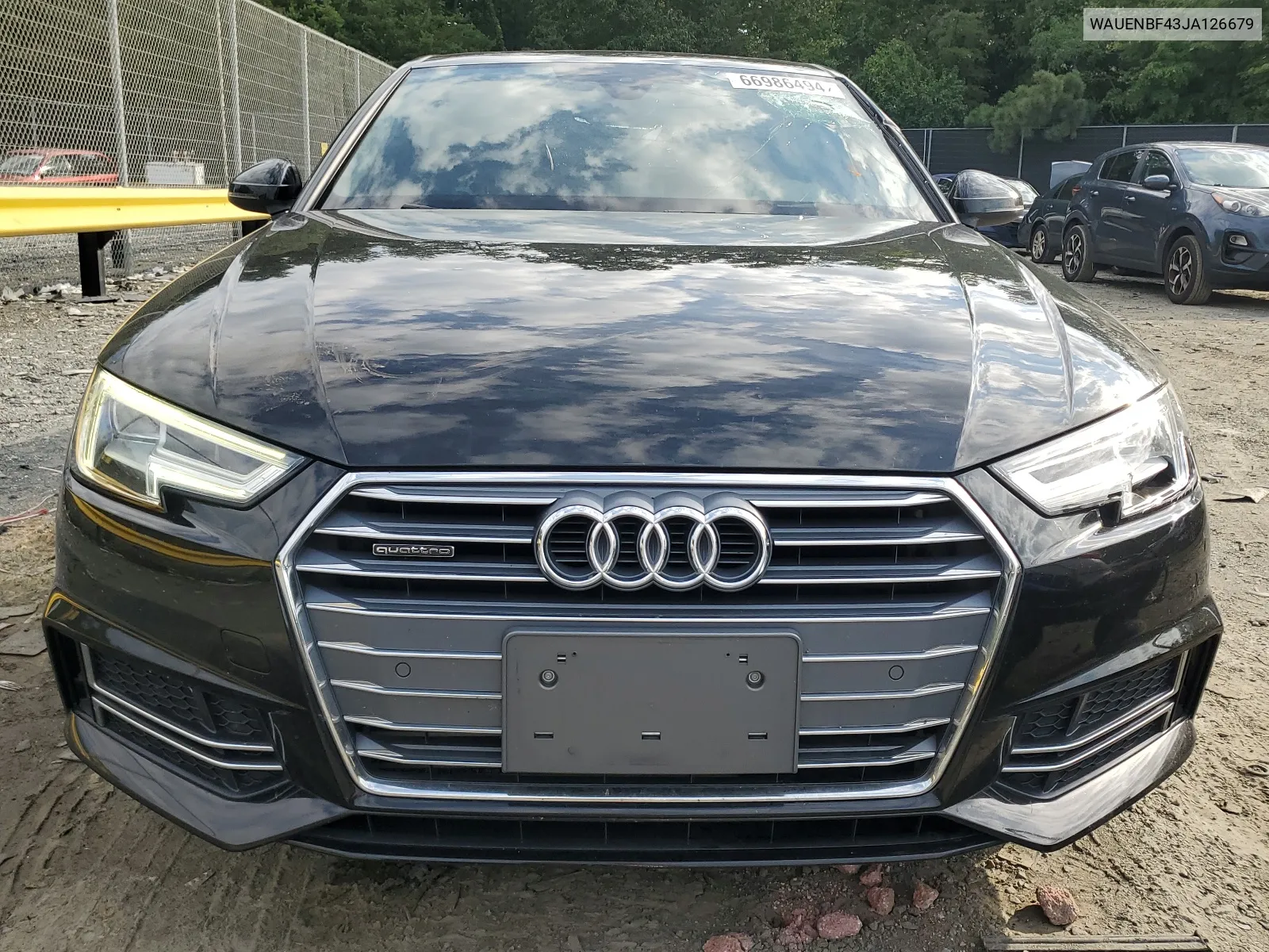 WAUENBF43JA126679 2018 Audi A4 Premium Plus