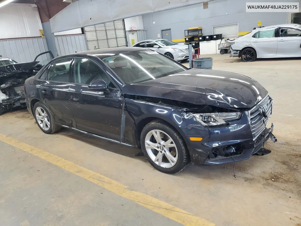 WAUKMAF48JA229175 2018 Audi A4 Premium