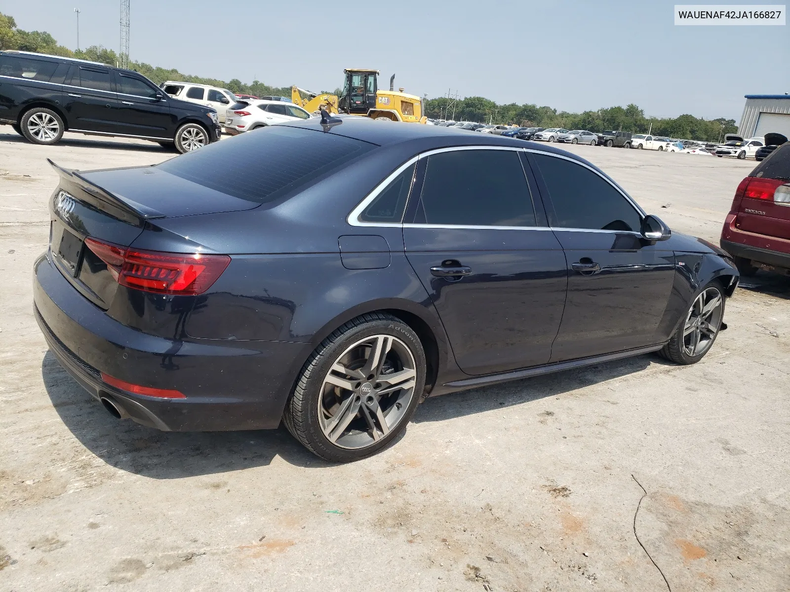 WAUENAF42JA166827 2018 Audi A4 Premium Plus