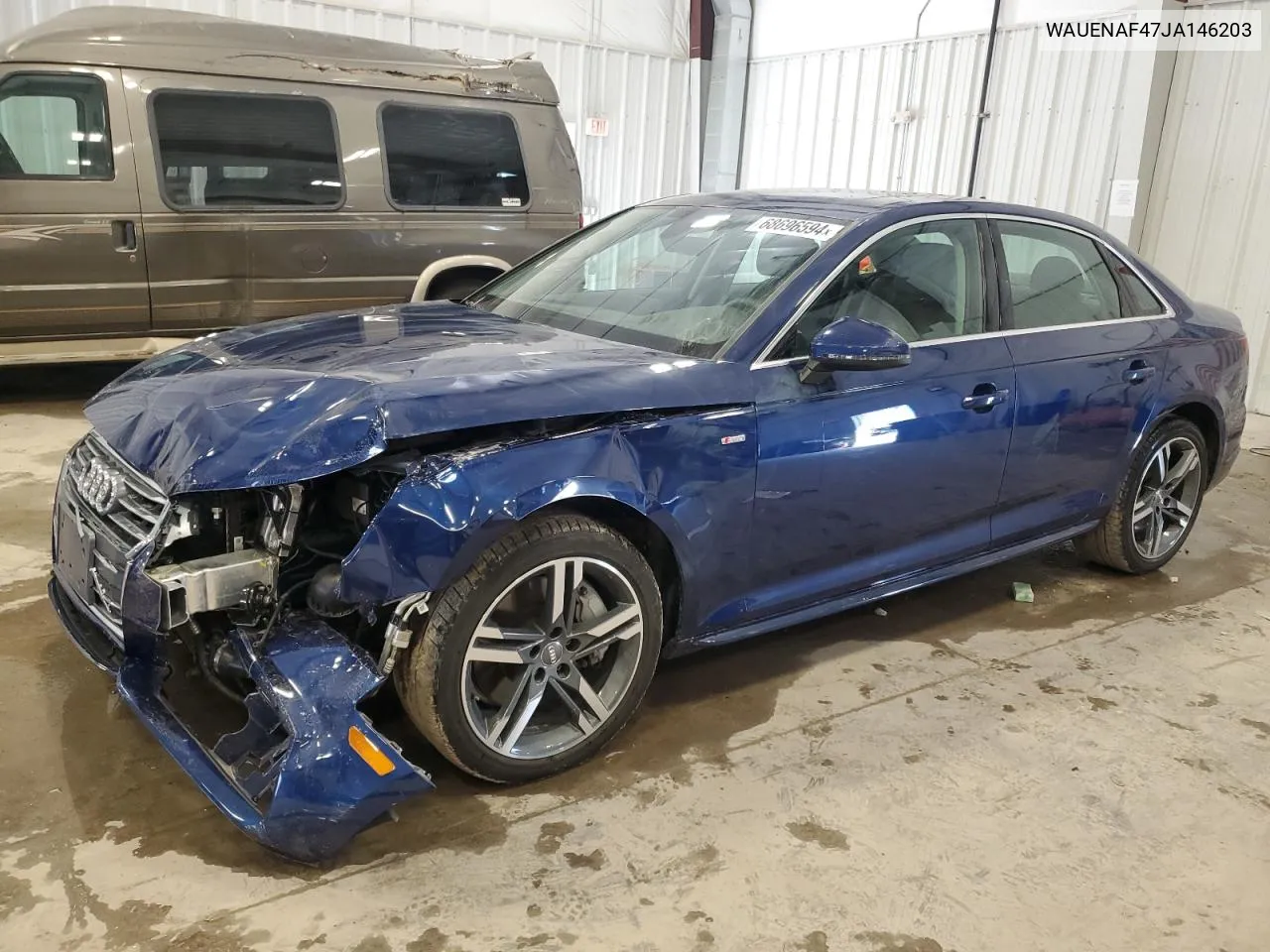 WAUENAF47JA146203 2018 Audi A4 Premium Plus