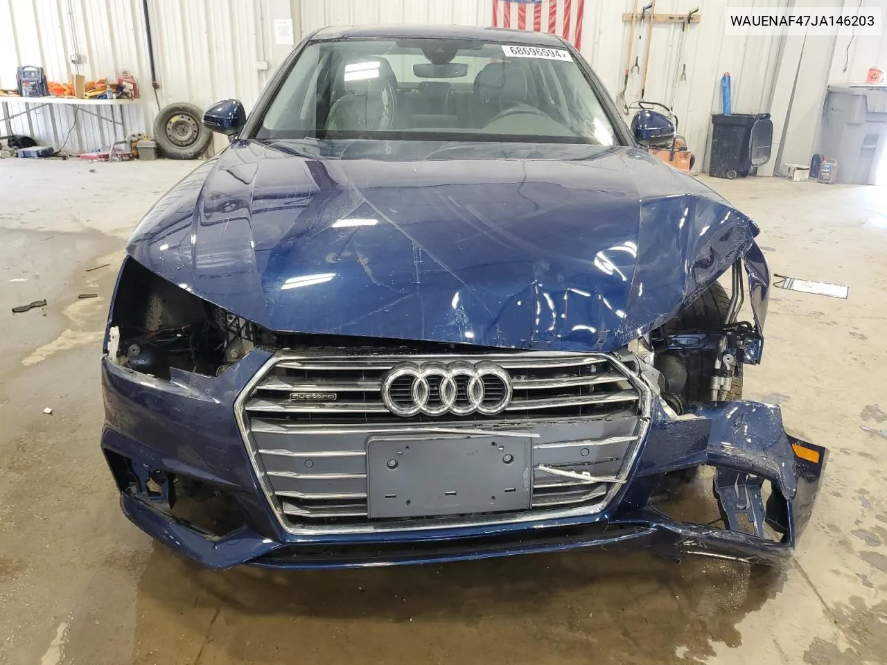 WAUENAF47JA146203 2018 Audi A4 Premium Plus