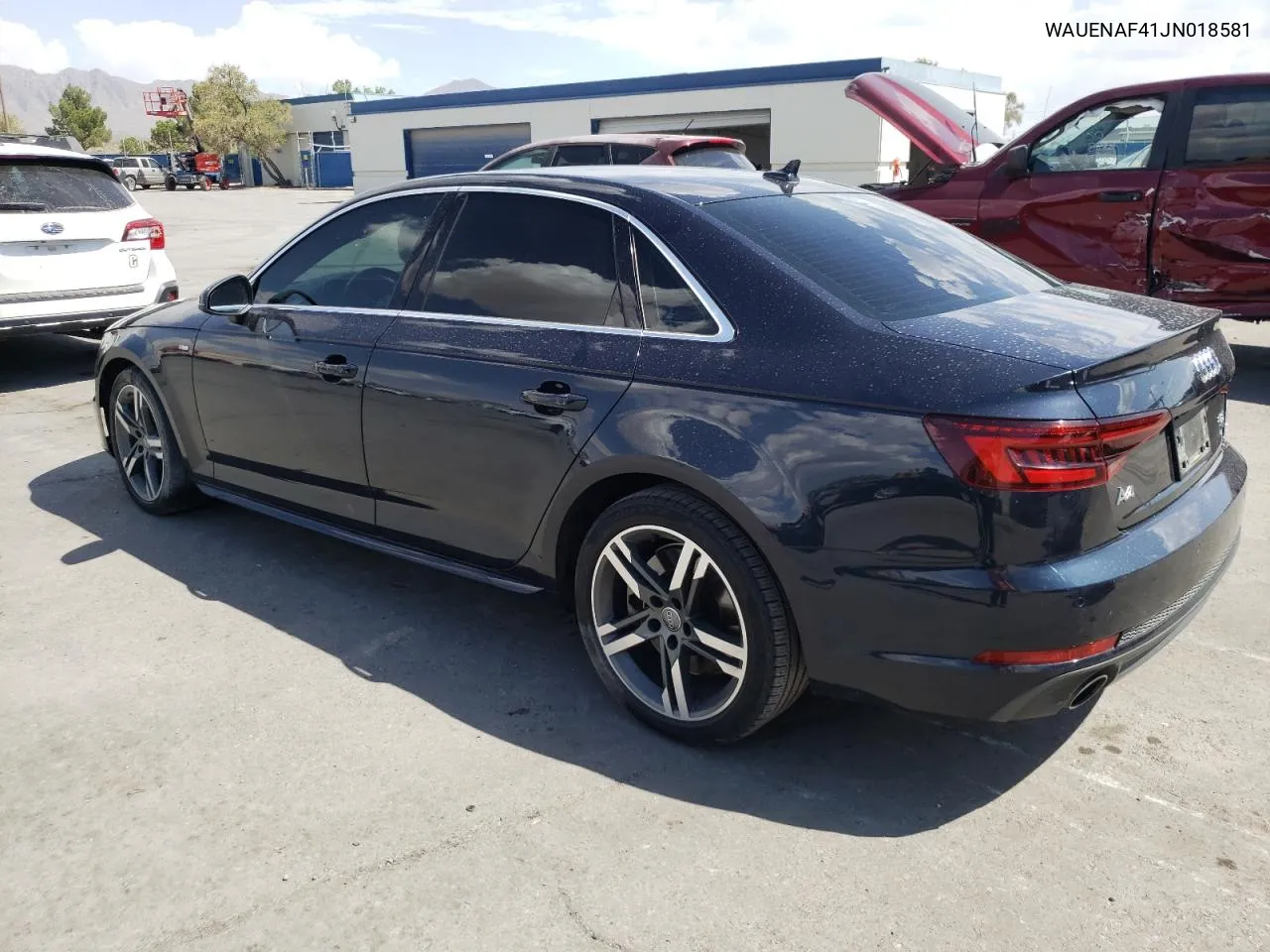 2018 Audi A4 Premium Plus VIN: WAUENAF41JN018581 Lot: 68738714