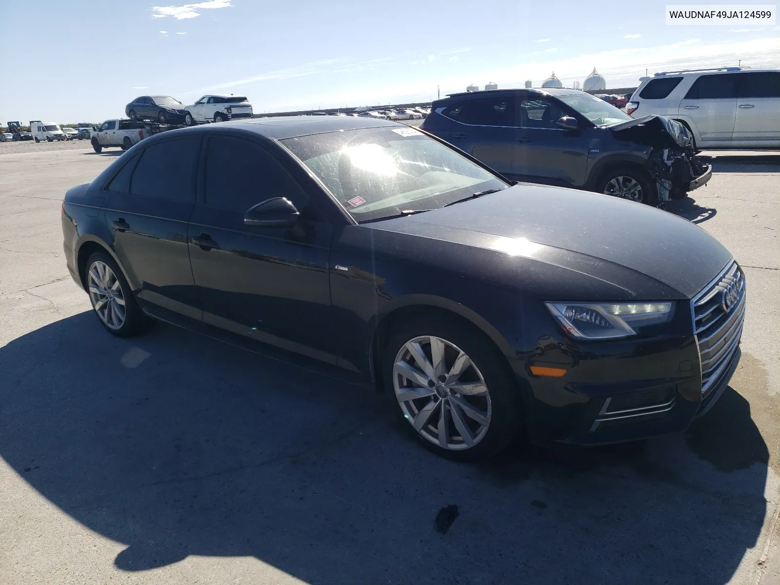 WAUDNAF49JA124599 2018 Audi A4 Premium