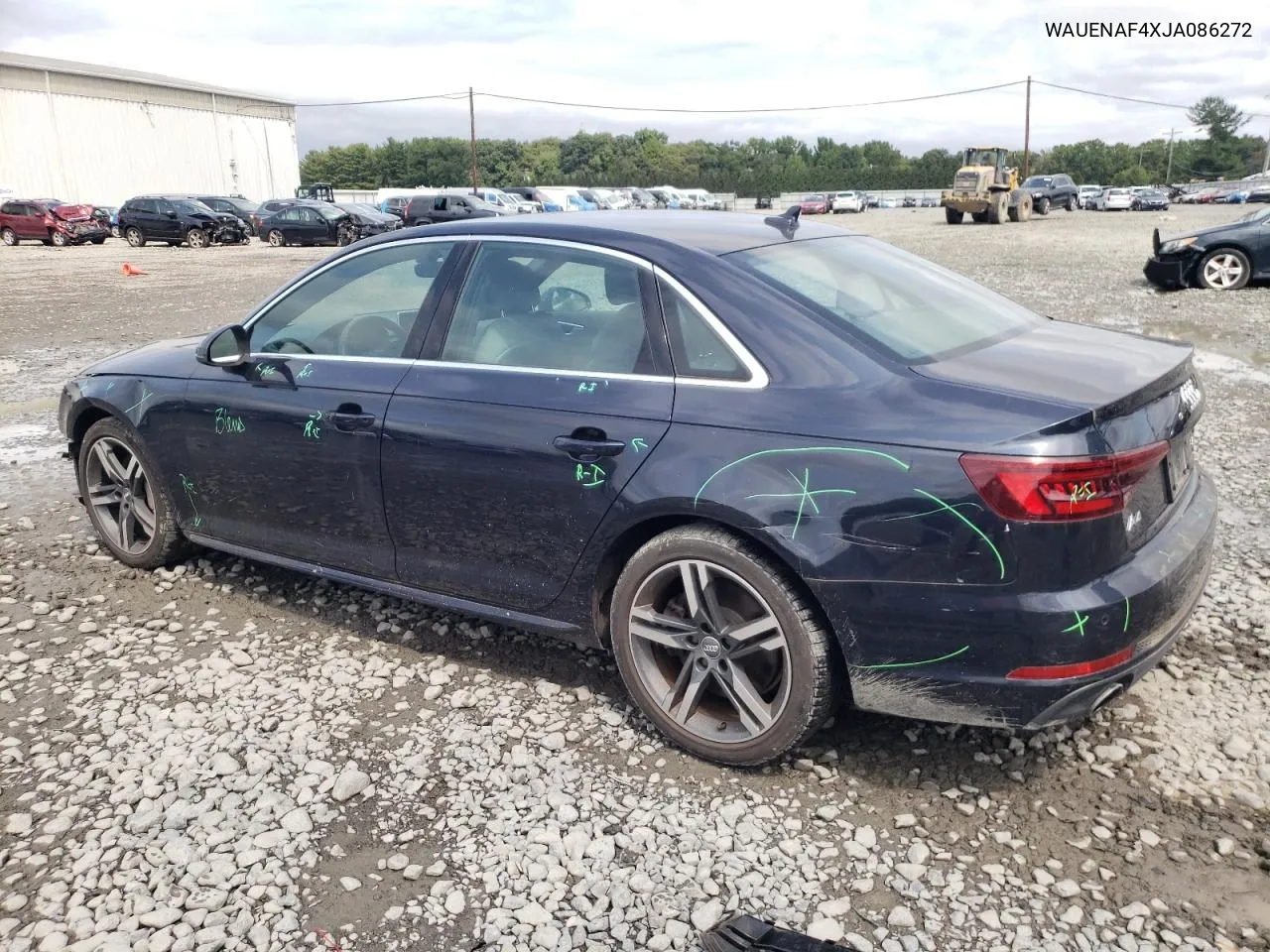 WAUENAF4XJA086272 2018 Audi A4 Premium Plus