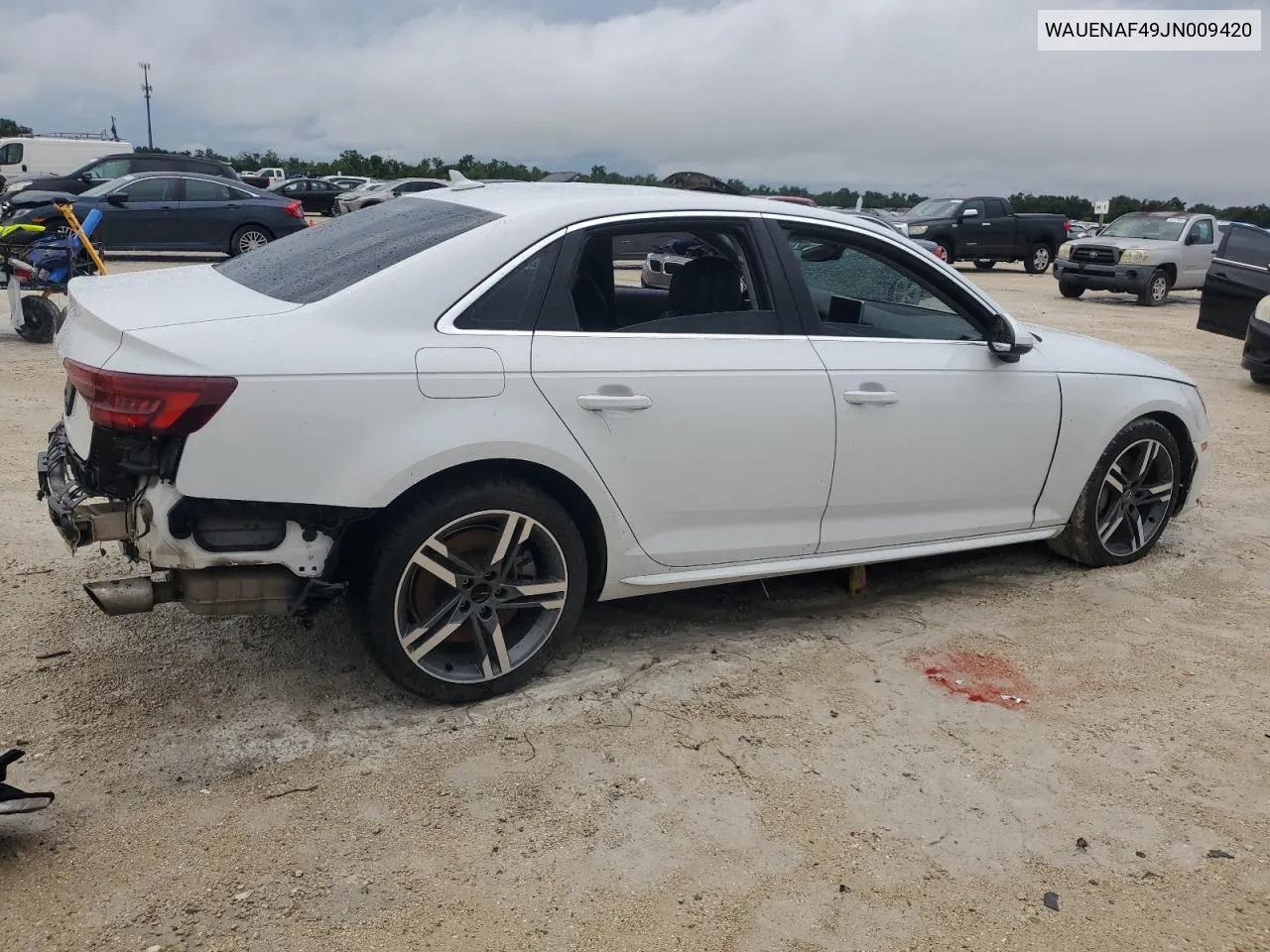 2018 Audi A4 Premium Plus VIN: WAUENAF49JN009420 Lot: 69605744