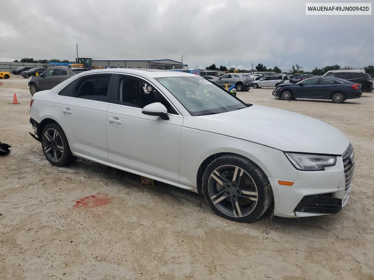 2018 Audi A4 Premium Plus VIN: WAUENAF49JN009420 Lot: 69605744