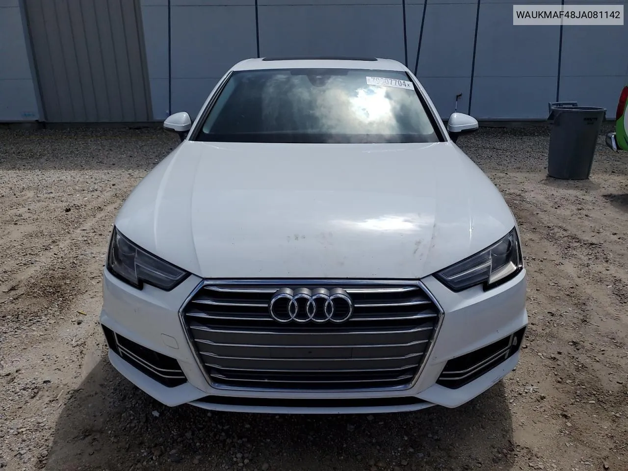 2018 Audi A4 Premium VIN: WAUKMAF48JA081142 Lot: 70607704