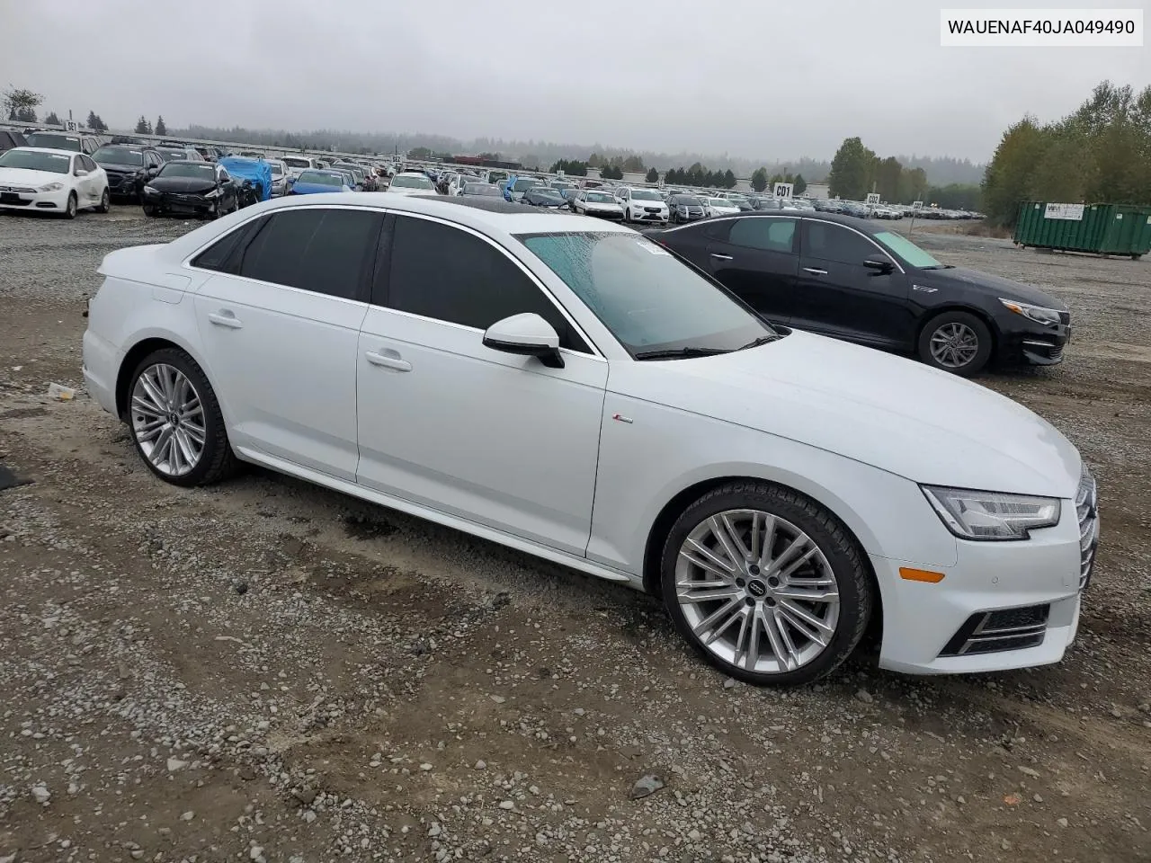 WAUENAF40JA049490 2018 Audi A4 Premium Plus