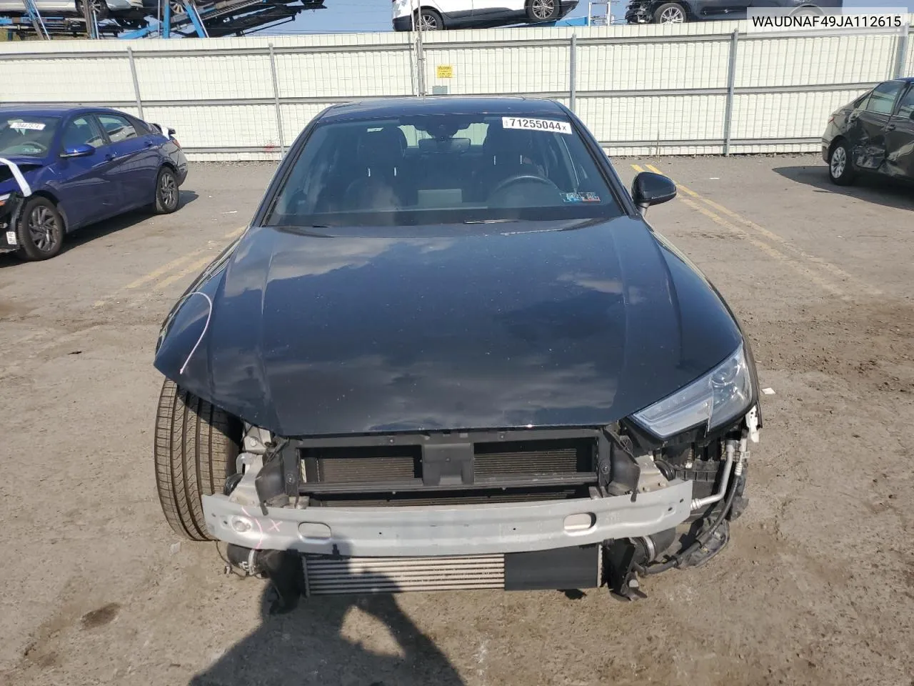 WAUDNAF49JA112615 2018 Audi A4 Premium