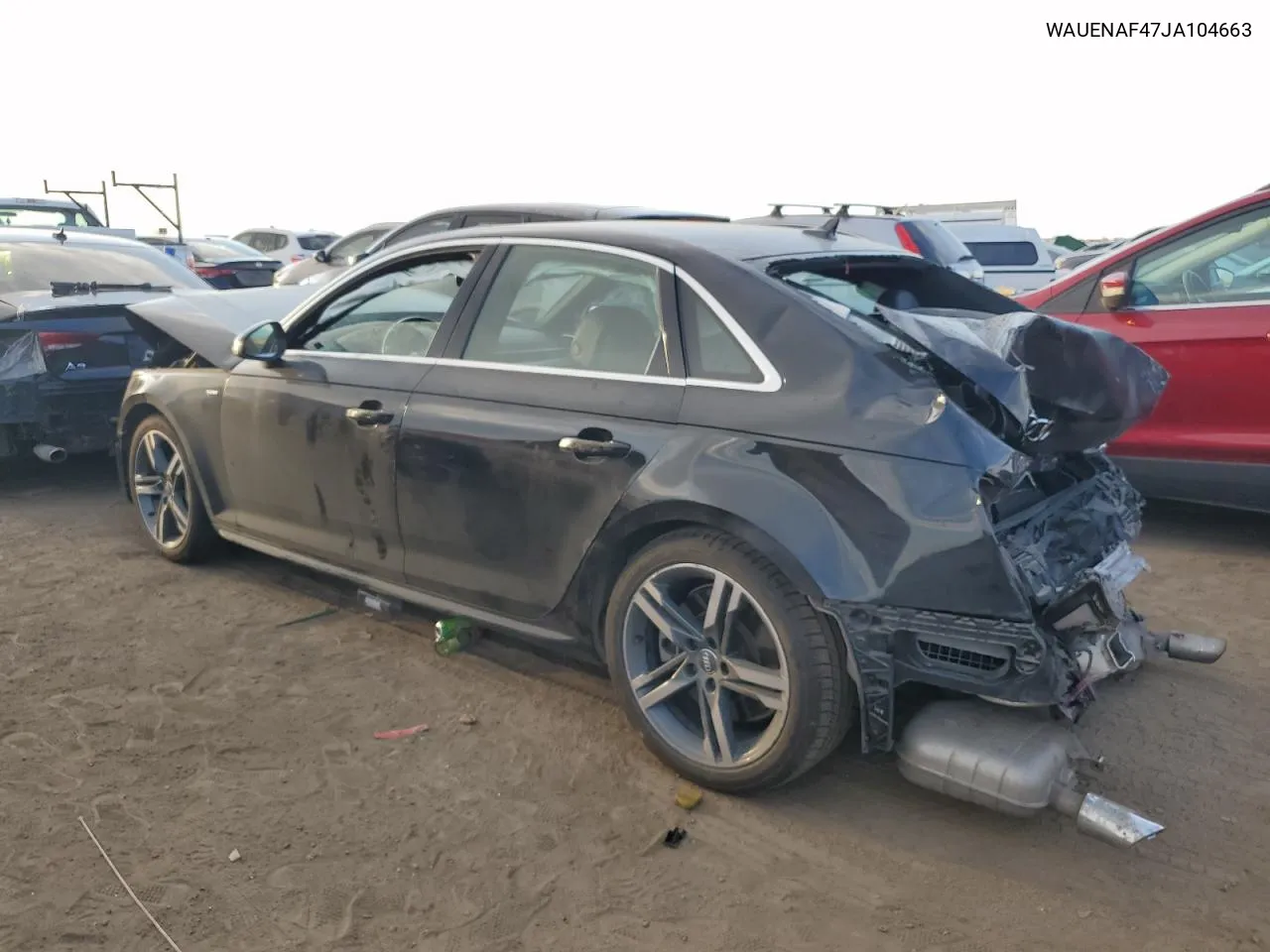 WAUENAF47JA104663 2018 Audi A4 Premium Plus