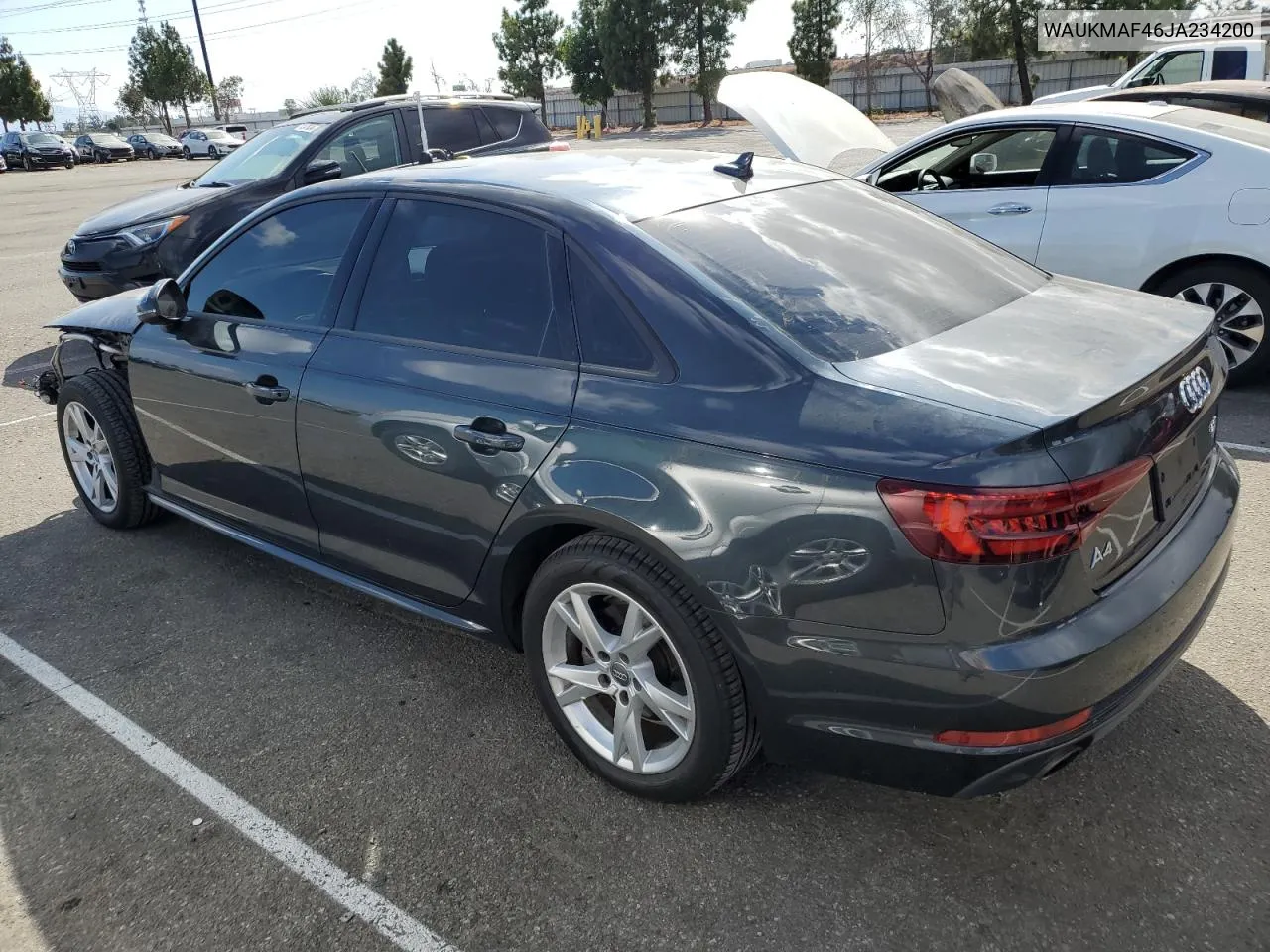 WAUKMAF46JA234200 2018 Audi A4 Premium