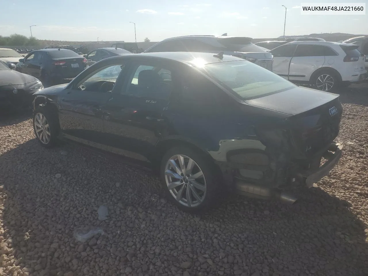 WAUKMAF48JA221660 2018 Audi A4 Premium