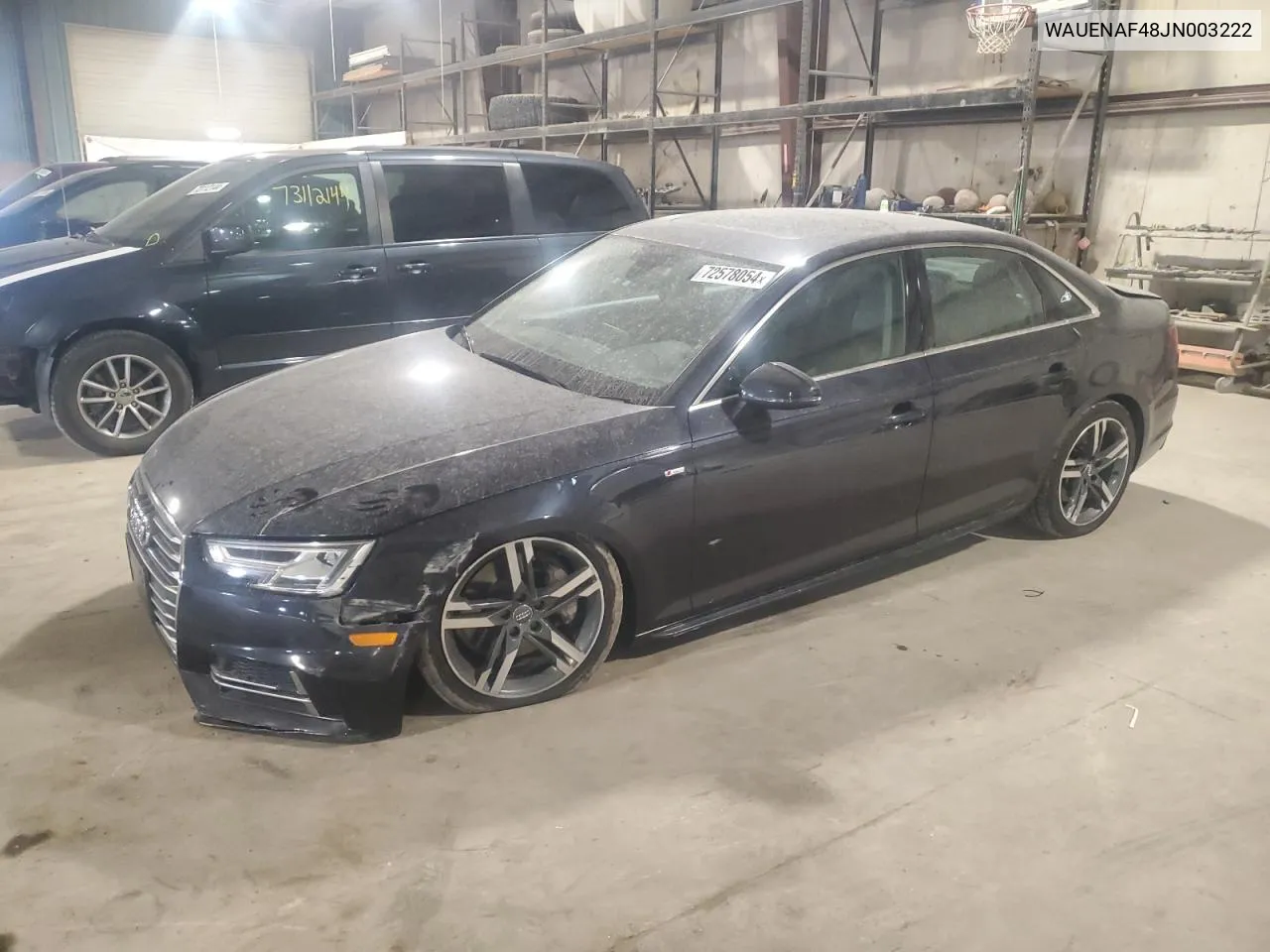 WAUENAF48JN003222 2018 Audi A4 Premium Plus