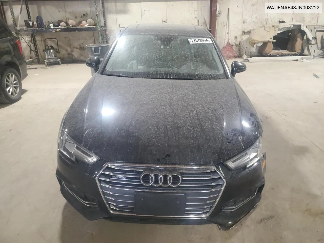 2018 Audi A4 Premium Plus VIN: WAUENAF48JN003222 Lot: 72578054