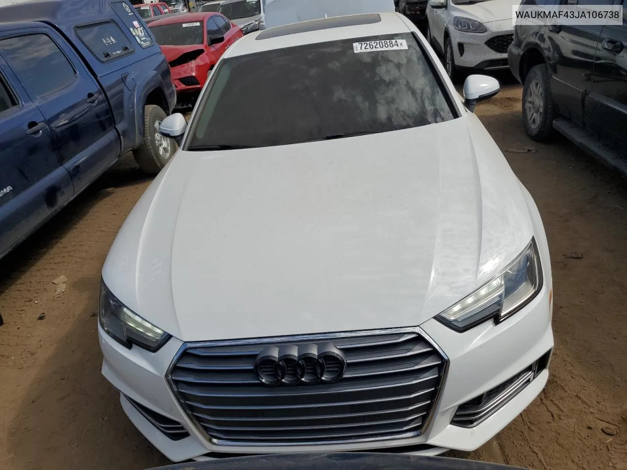 WAUKMAF43JA106738 2018 Audi A4 Premium