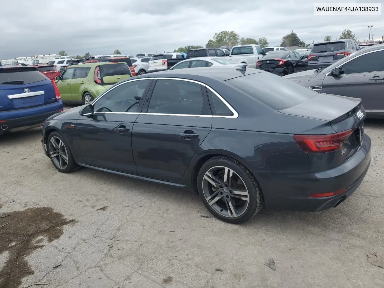 WAUENAF44JA138933 2018 Audi A4 Premium Plus