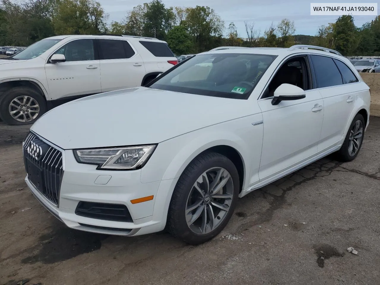 2018 Audi A4 Allroad Premium VIN: WA17NAF41JA193040 Lot: 73289744