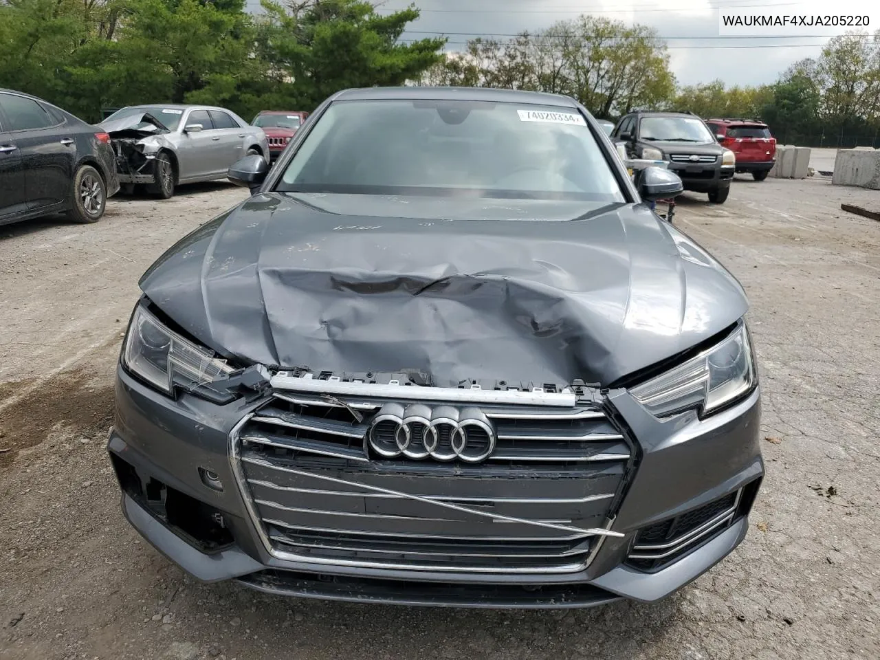 WAUKMAF4XJA205220 2018 Audi A4 Premium