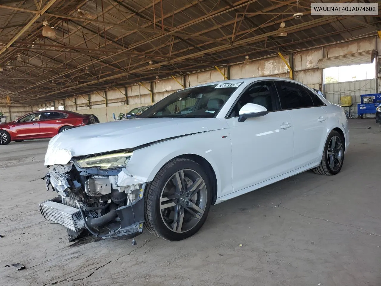 WAUENAF40JA074602 2018 Audi A4 Premium Plus