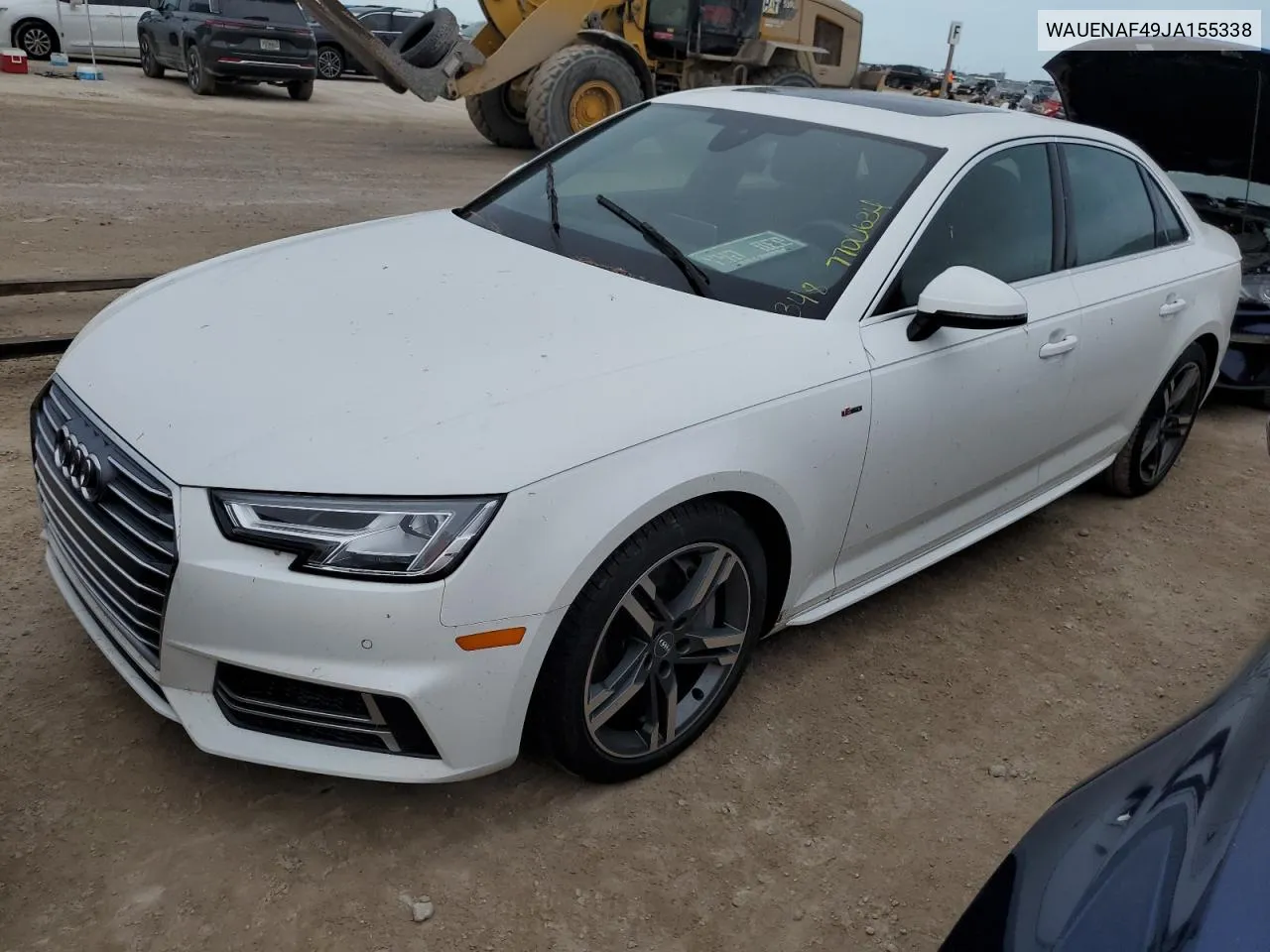 WAUENAF49JA155338 2018 Audi A4 Premium Plus