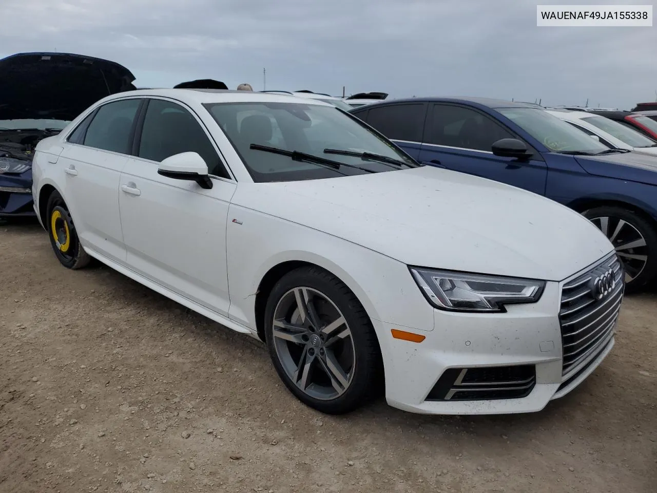 2018 Audi A4 Premium Plus VIN: WAUENAF49JA155338 Lot: 77001634