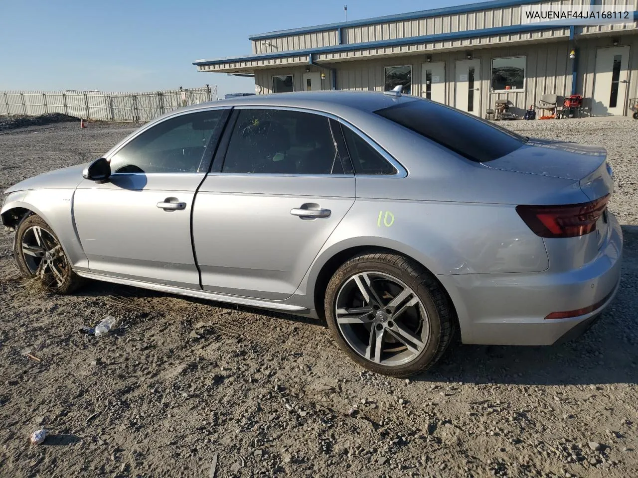 2018 Audi A4 Premium Plus VIN: WAUENAF44JA168112 Lot: 77670004