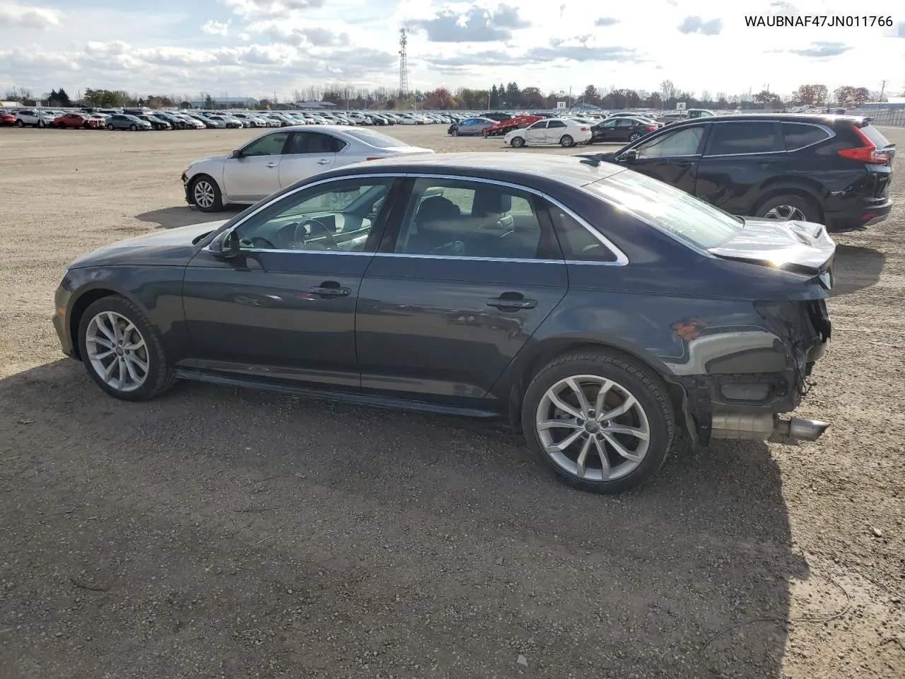 2018 Audi A4 Progressiv VIN: WAUBNAF47JN011766 Lot: 77769154