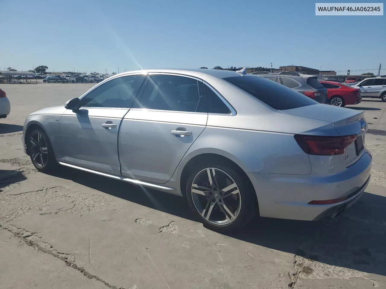 2018 Audi A4 Prestige VIN: WAUFNAF46JA062345 Lot: 77911644