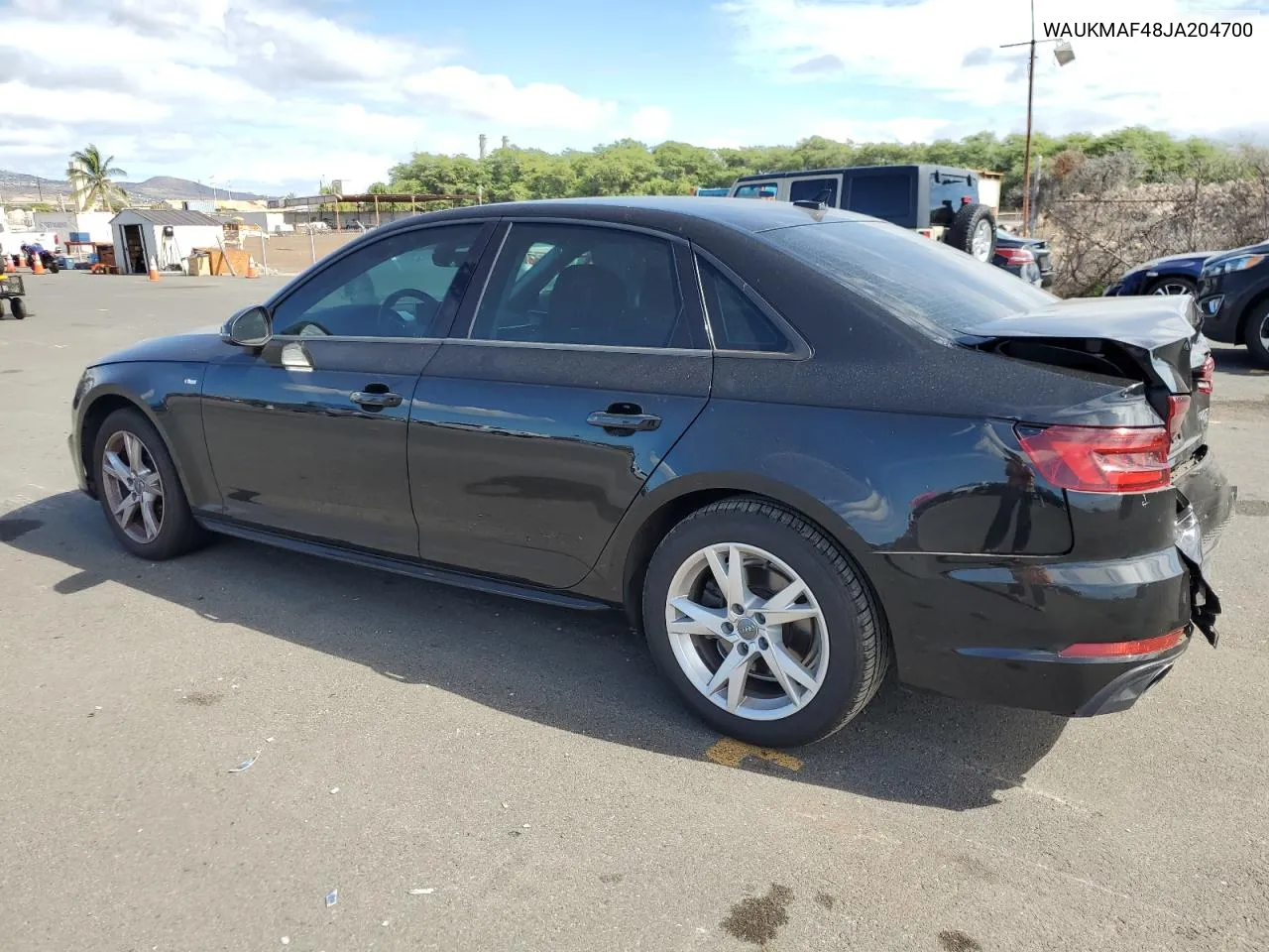 2018 Audi A4 Premium VIN: WAUKMAF48JA204700 Lot: 79144654