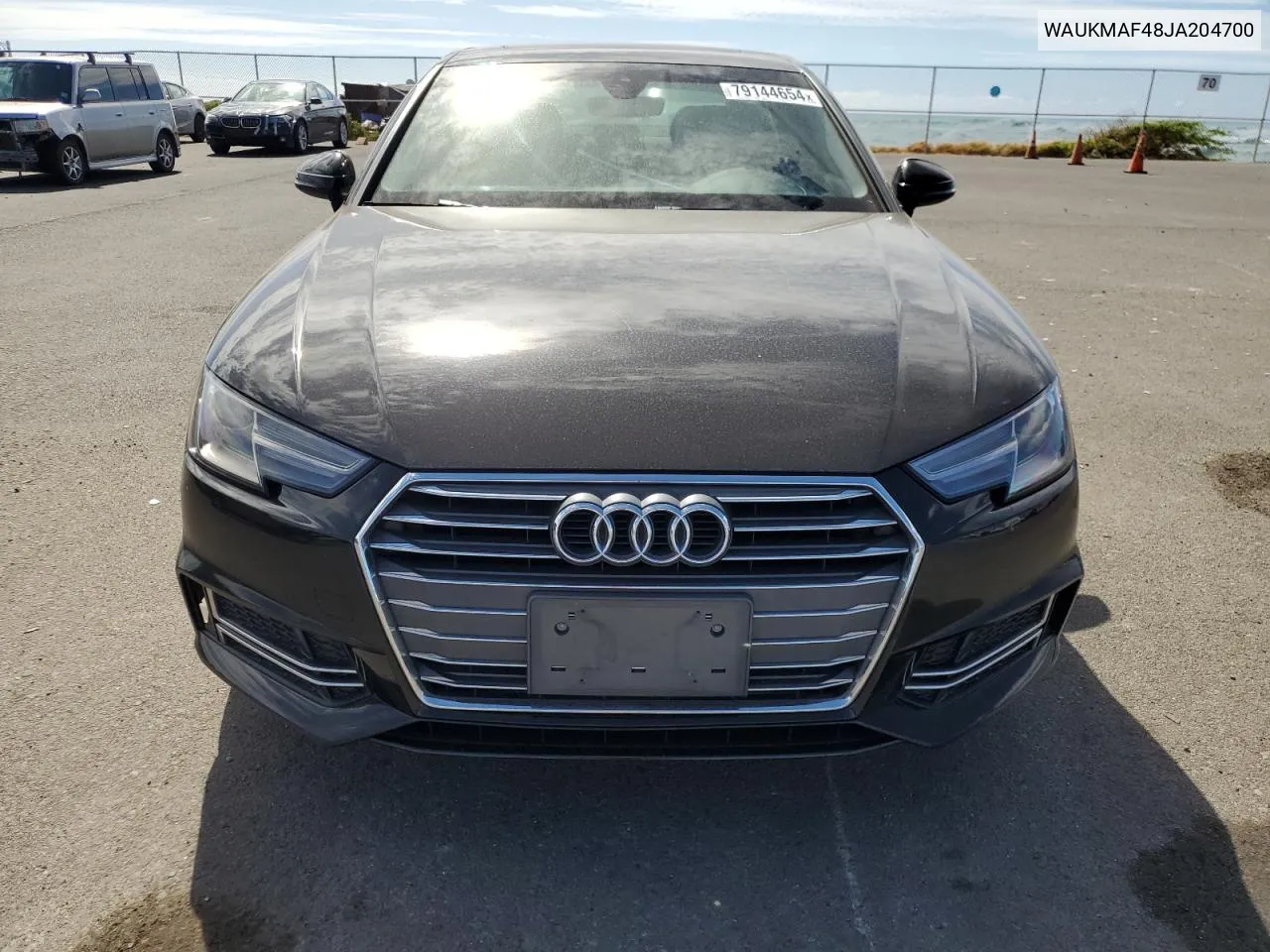 2018 Audi A4 Premium VIN: WAUKMAF48JA204700 Lot: 79144654