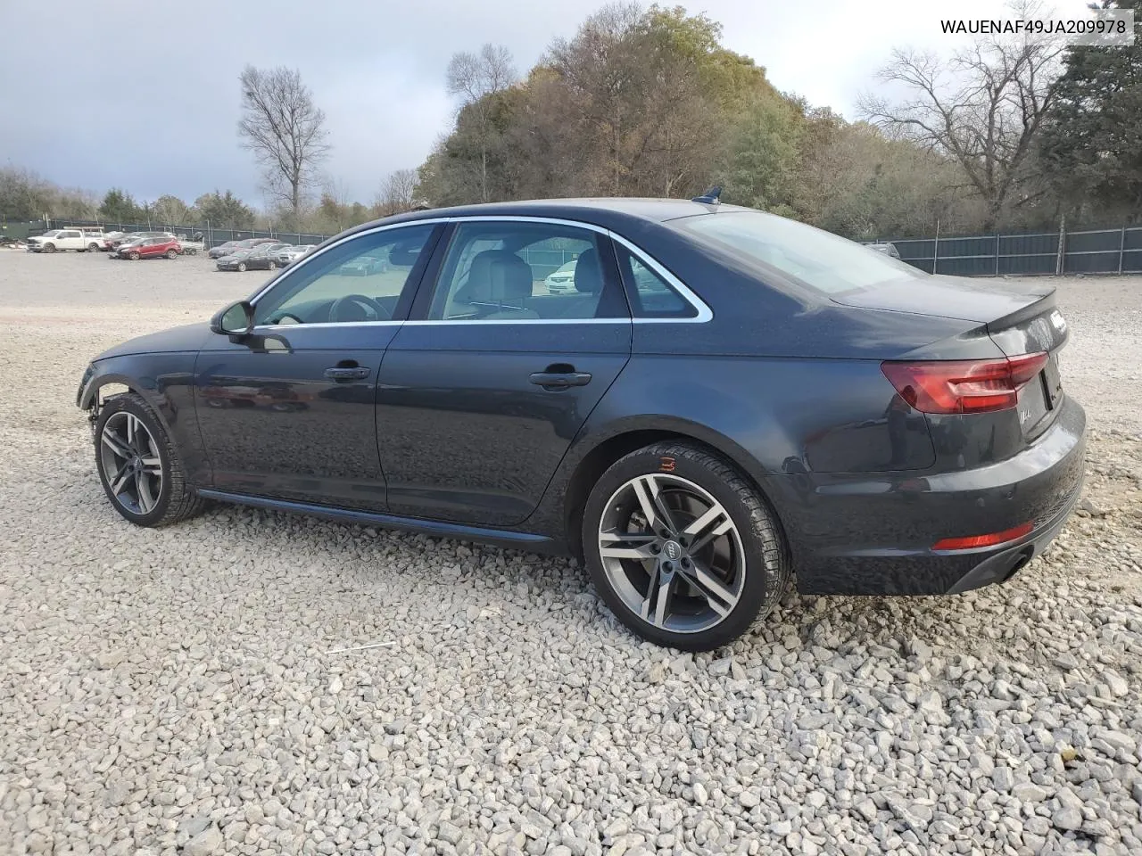 2018 Audi A4 Premium Plus VIN: WAUENAF49JA209978 Lot: 79514804