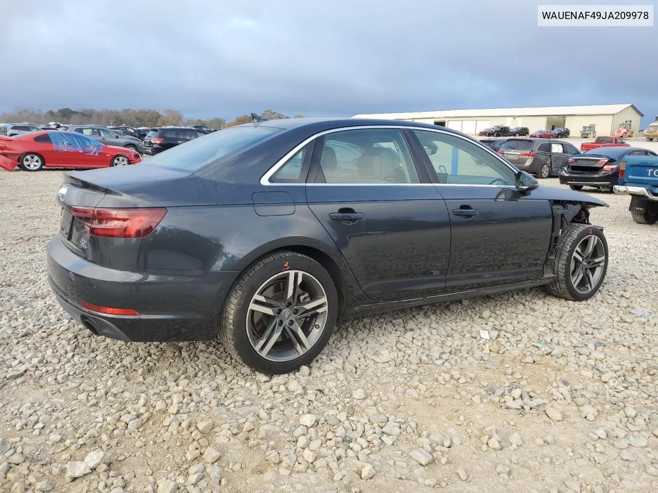 2018 Audi A4 Premium Plus VIN: WAUENAF49JA209978 Lot: 79514804