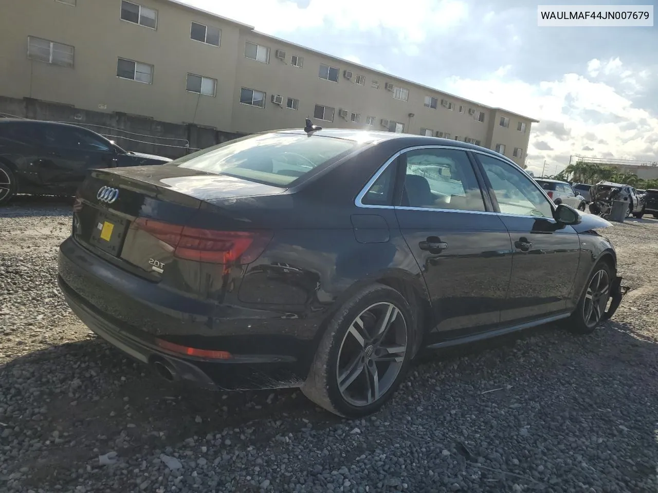 2018 Audi A4 Premium Plus VIN: WAULMAF44JN007679 Lot: 80420304