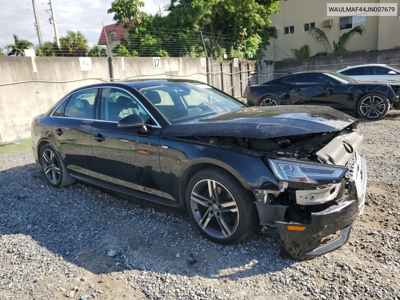 2018 Audi A4 Premium Plus VIN: WAULMAF44JN007679 Lot: 80420304