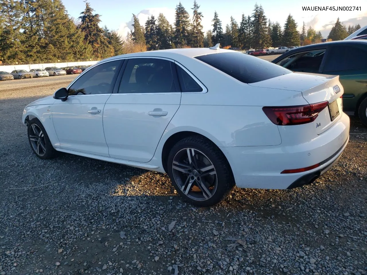 2018 Audi A4 Premium Plus VIN: WAUENAF45JN002741 Lot: 80795794