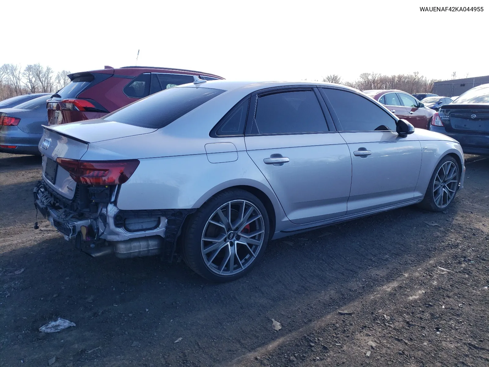 2019 Audi A4 Premium Plus VIN: WAUENAF42KA044955 Lot: 46553044