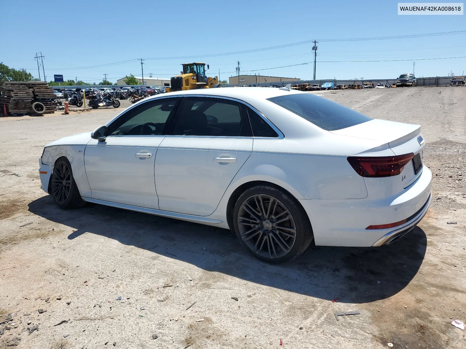 2019 Audi A4 Premium Plus VIN: WAUENAF42KA008618 Lot: 51261604