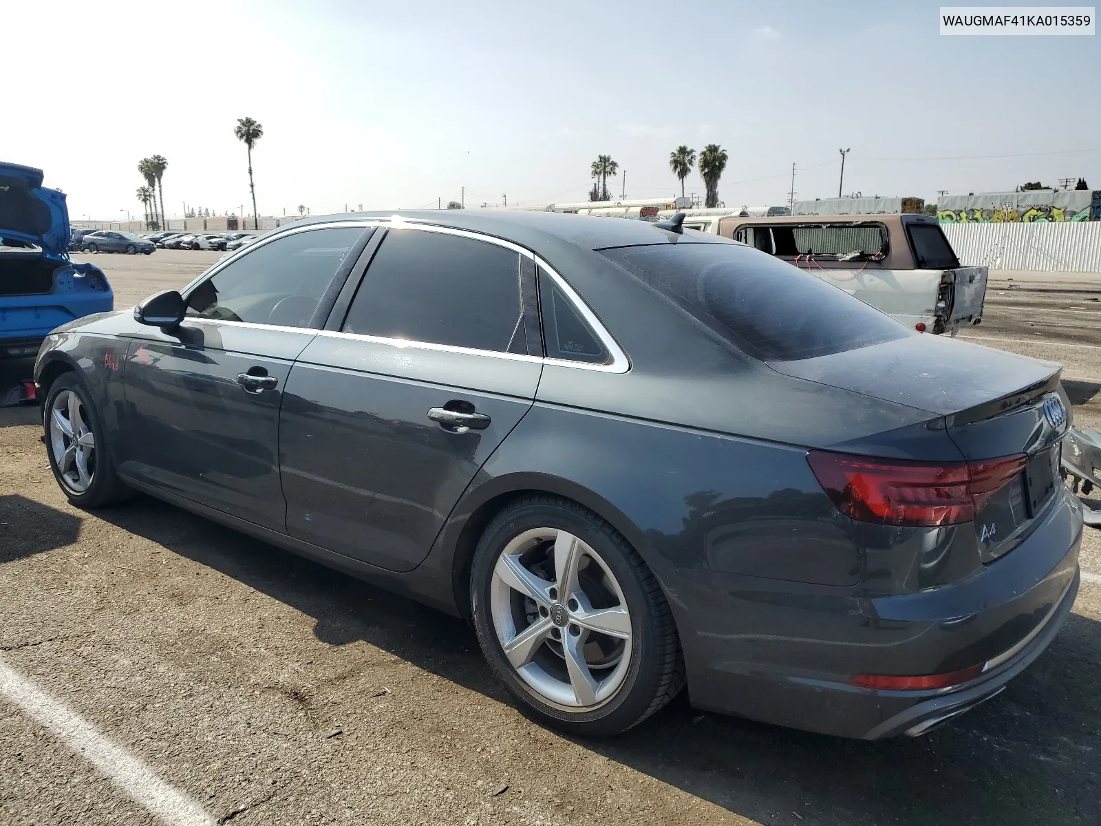 2019 Audi A4 Premium VIN: WAUGMAF41KA015359 Lot: 53867304