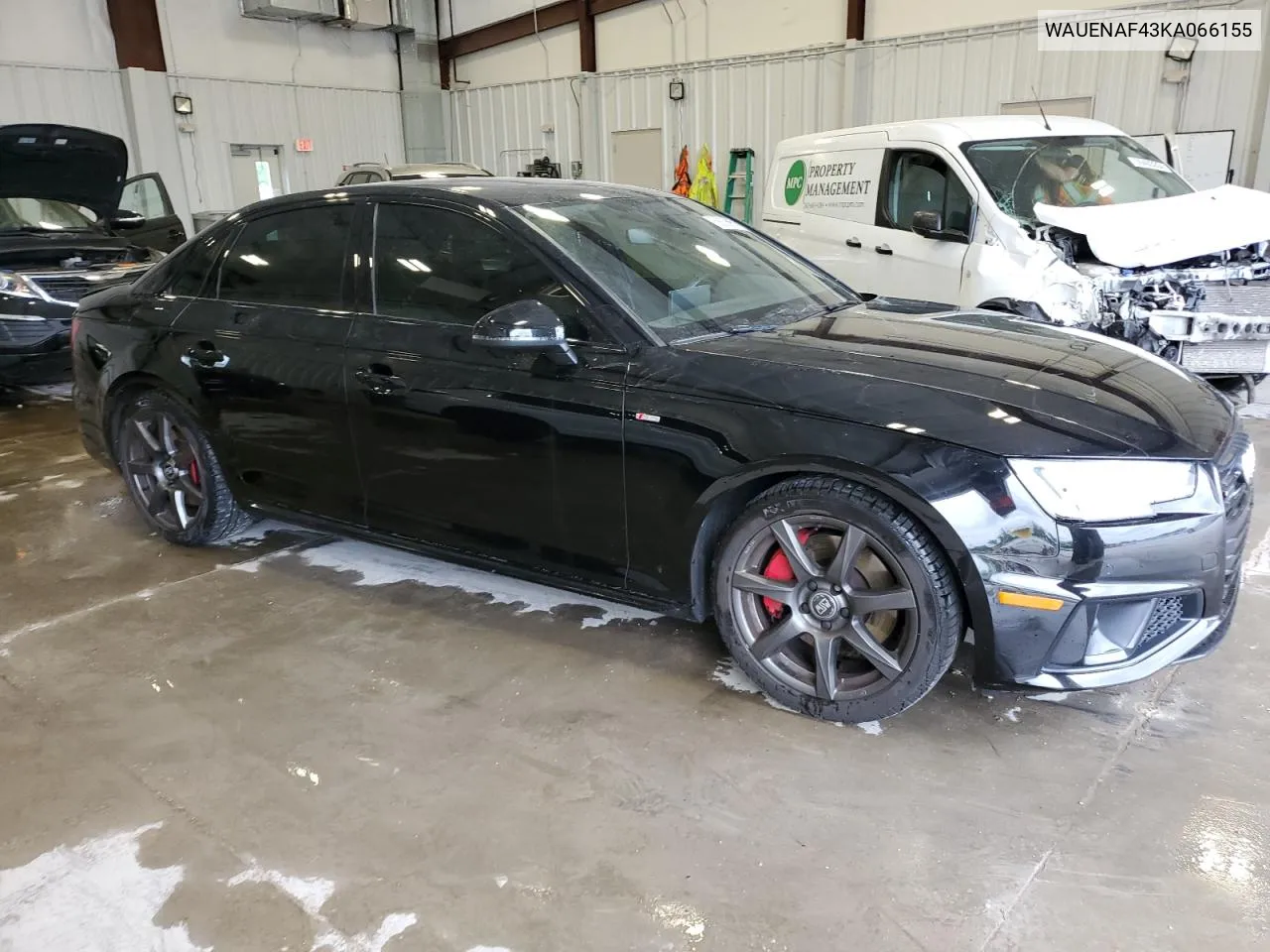 2019 Audi A4 Premium Plus VIN: WAUENAF43KA066155 Lot: 58836954